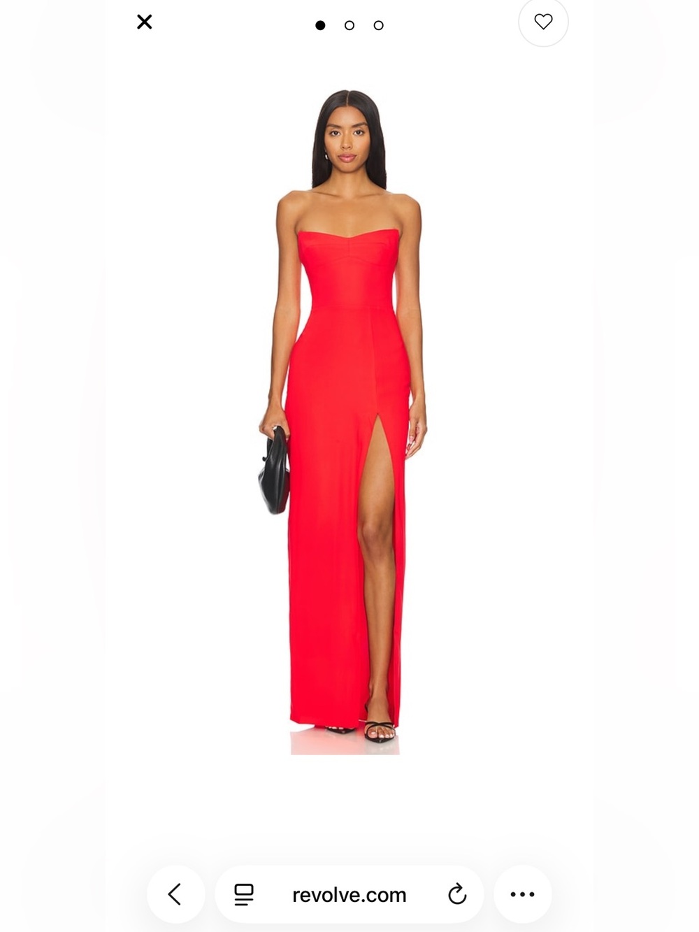REVOLVE Ivy Gown in Crimson